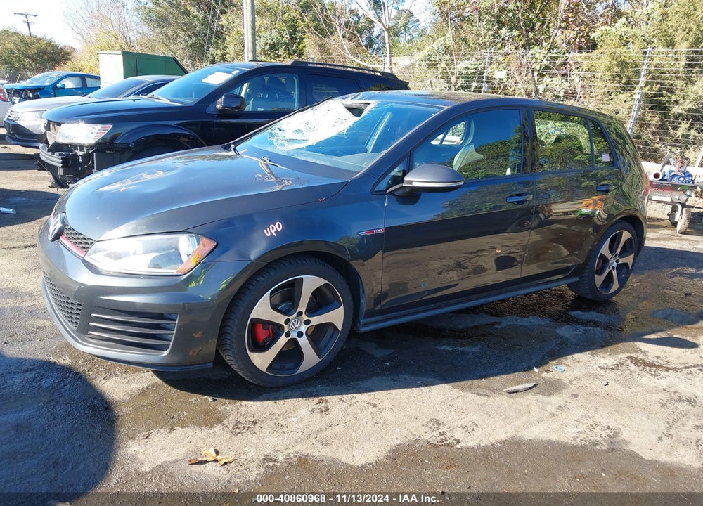 2017 VOLKSWAGEN GOLF GTI AUTOBAHN 4-DOOR/S 4-DOOR/SE 4-DOOR/SPORT 4-DOOR VIN: 3VW5T7AU4HM027392
