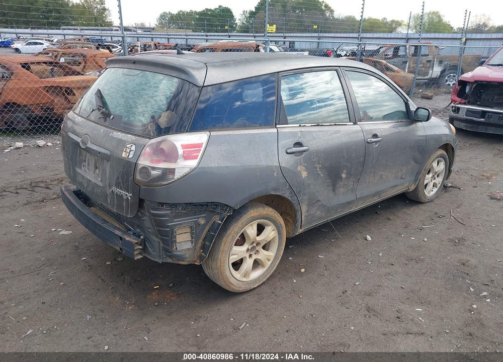 2005 TOYOTA MATRIX/XR VIN: 2T1KR32E65C369886
