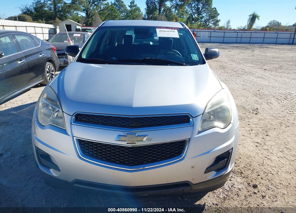 2012 CHEVROLET EQUINOX LS VIN: 2GNALBEK6C1338441