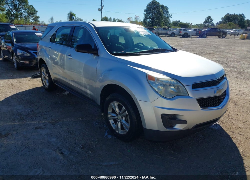 2012 CHEVROLET EQUINOX LS VIN: 2GNALBEK6C1338441