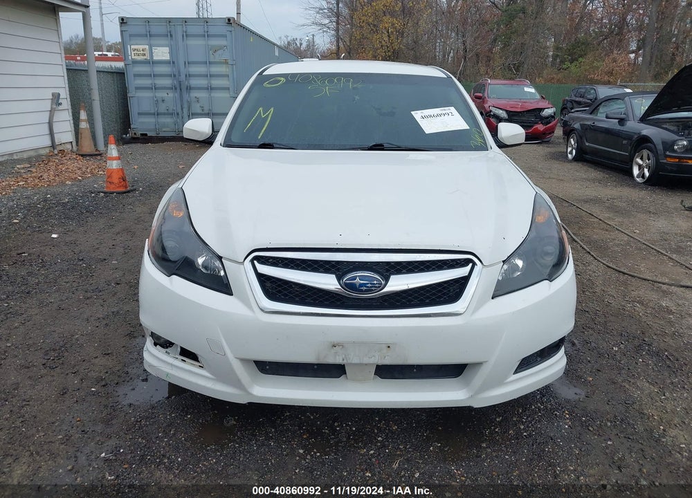 2011 SUBARU LEGACY 2.5I LIMITED VIN: 4S3BMBJ65B3245678
