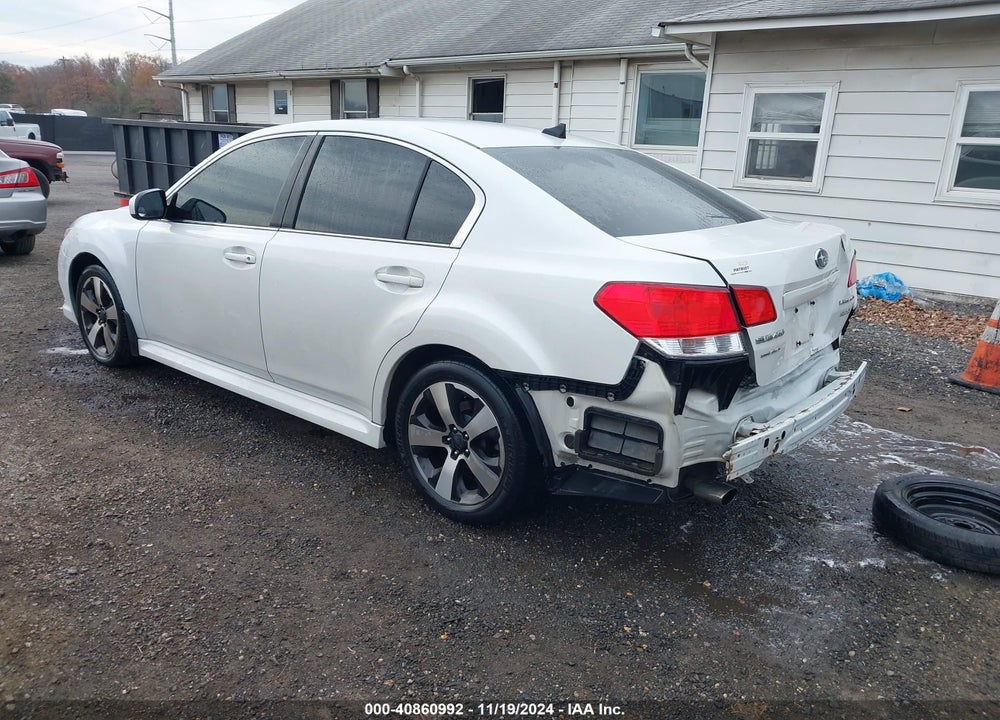2011 SUBARU LEGACY 2.5I LIMITED VIN: 4S3BMBJ65B3245678