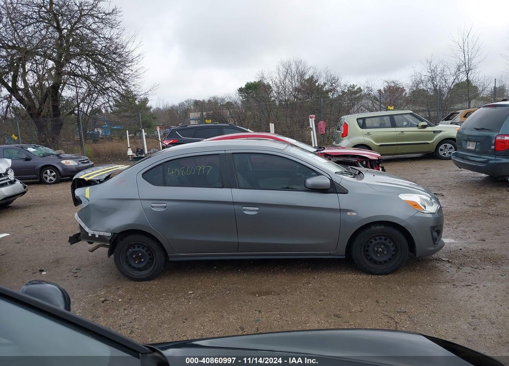 2020 MITSUBISHI MIRAGE G4 ES VIN: ML32F3FJ7LHF01536