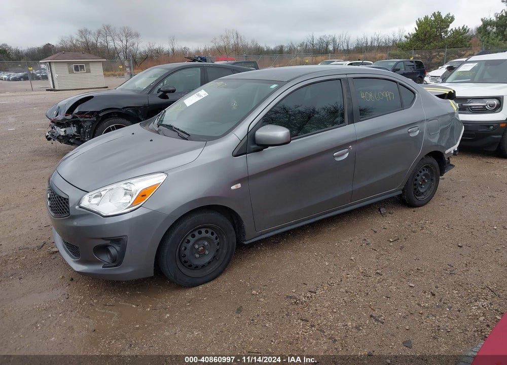 2020 MITSUBISHI MIRAGE G4 ES VIN: ML32F3FJ7LHF01536