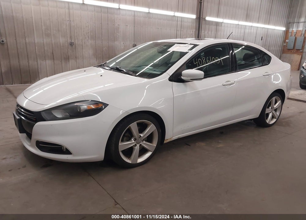 2013 DODGE DART GT VIN: 1C3CDFCB4DD341762