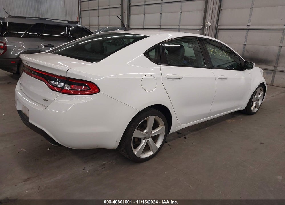 2013 DODGE DART GT VIN: 1C3CDFCB4DD341762