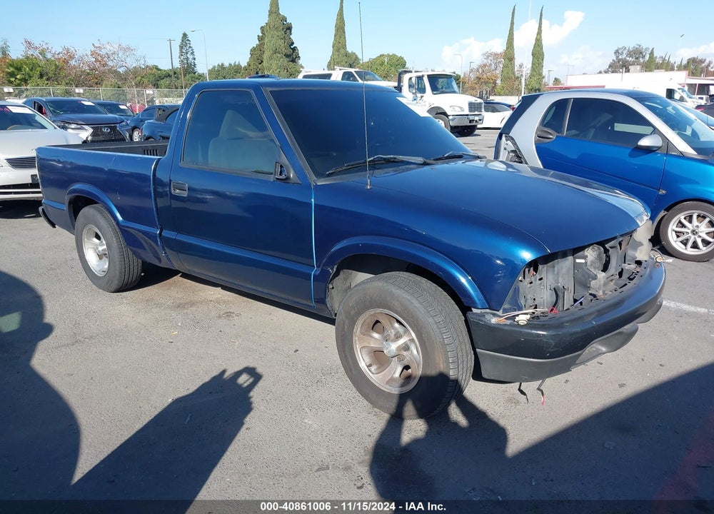 2002 CHEVROLET S-10 VIN: 1GCCS145228235345