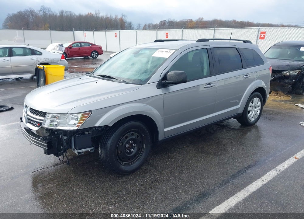 2019 DODGE JOURNEY SE VALUE PACKAGE VIN: 3C4PDCAB9KT758297