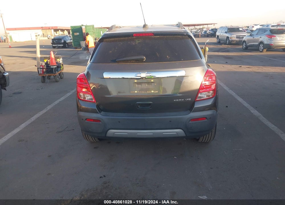 2016 CHEVROLET TRAX LTZ VIN: 3GNCJMSBXGL172363