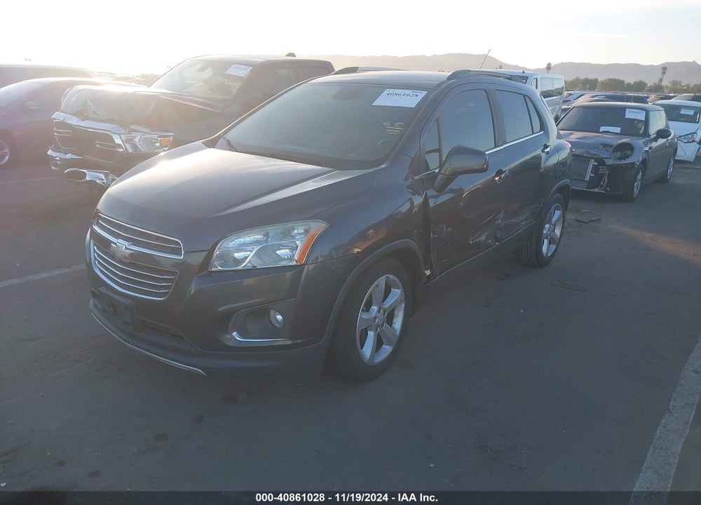 2016 CHEVROLET TRAX LTZ VIN: 3GNCJMSBXGL172363
