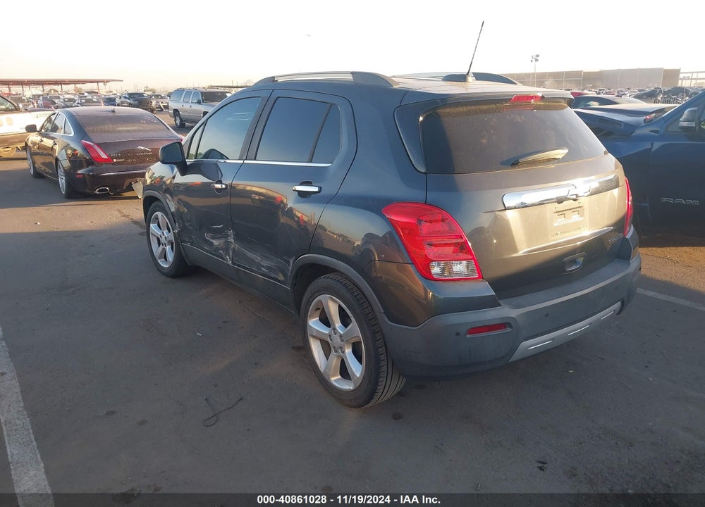 2016 CHEVROLET TRAX LTZ VIN: 3GNCJMSBXGL172363