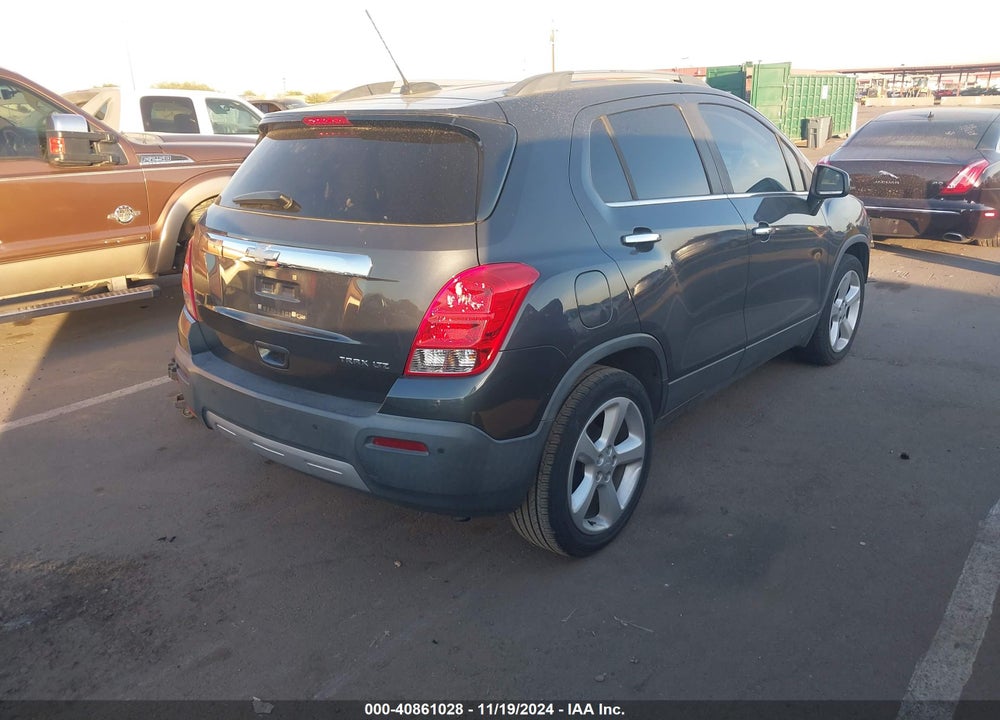 2016 CHEVROLET TRAX LTZ VIN: 3GNCJMSBXGL172363
