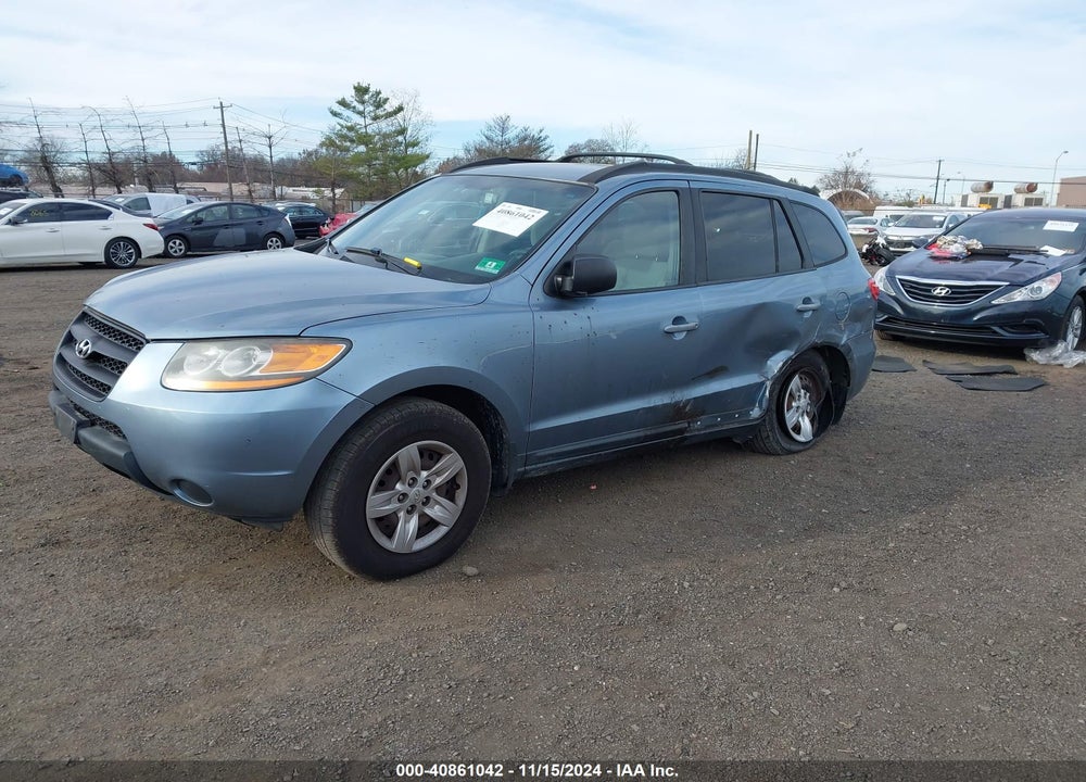 2009 HYUNDAI SANTA FE GLS VIN: 5NMSG73D19H305564