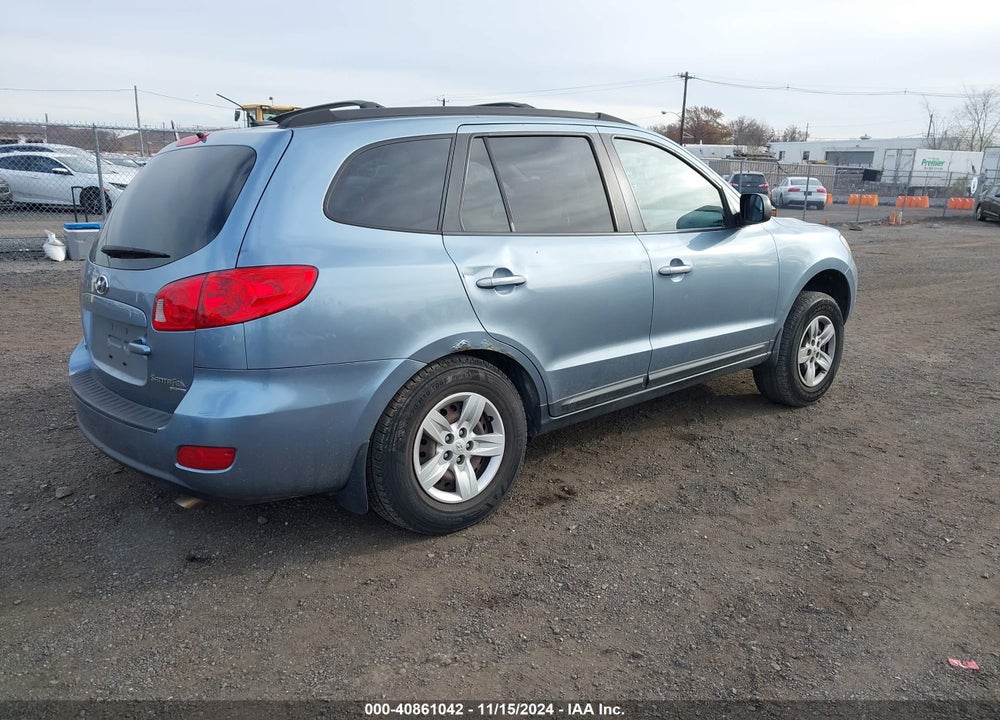 2009 HYUNDAI SANTA FE GLS VIN: 5NMSG73D19H305564