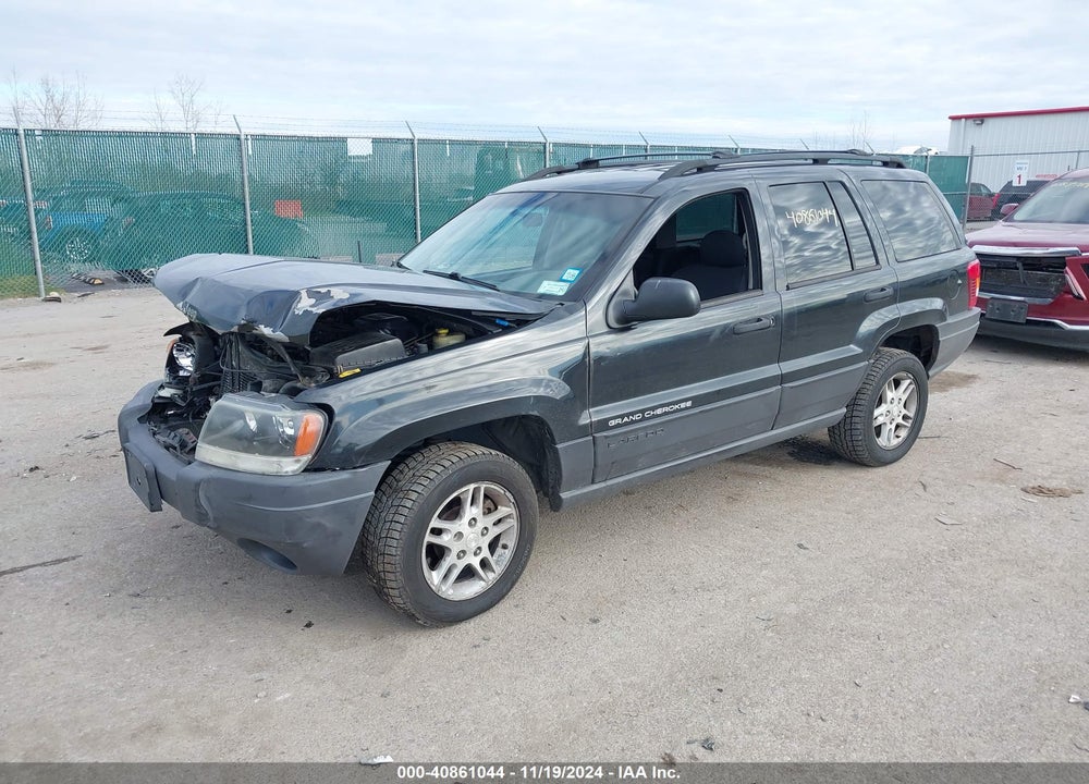 2004 JEEP GRAND CHEROKEE LAREDO VIN: 1J4GW48S14C252333