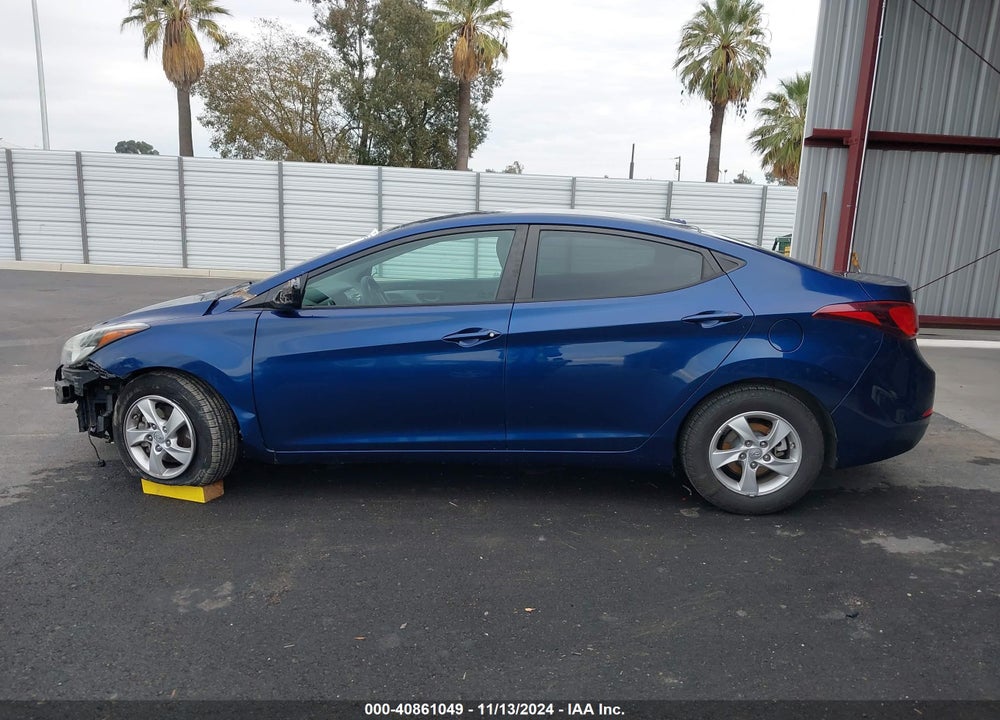2015 HYUNDAI ELANTRA SE VIN: 5NPDH4AE1FH645327