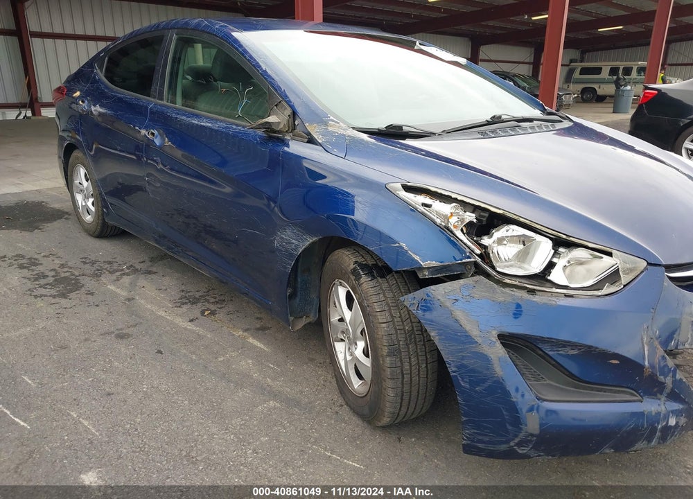 2015 HYUNDAI ELANTRA SE VIN: 5NPDH4AE1FH645327