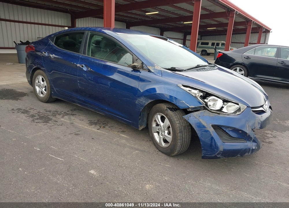 2015 HYUNDAI ELANTRA SE VIN: 5NPDH4AE1FH645327