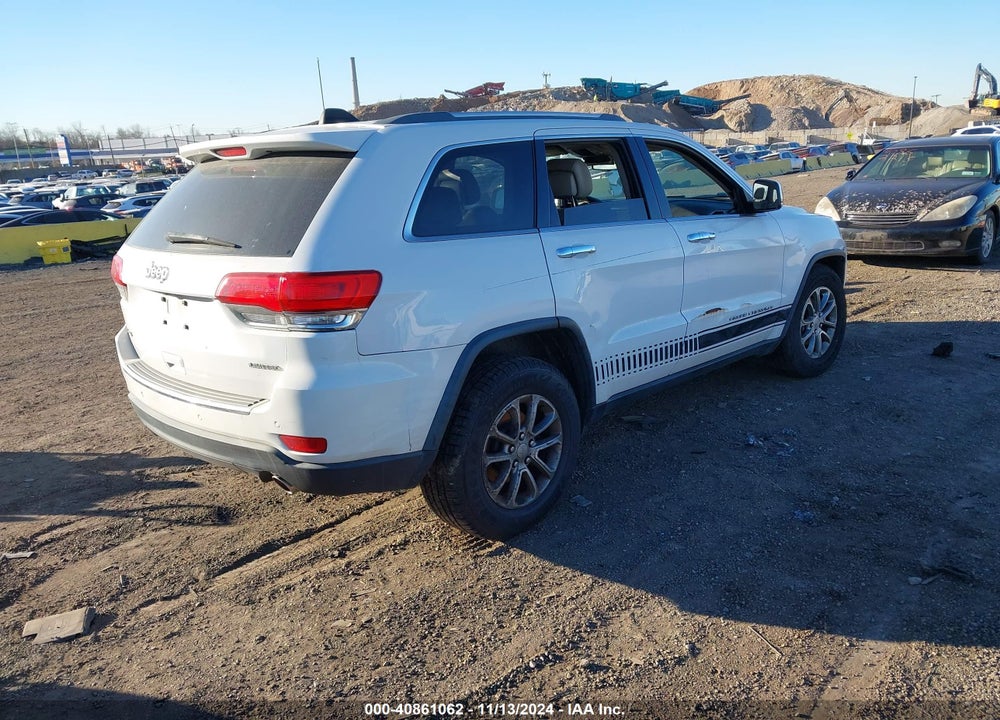 2014 JEEP GRAND CHEROKEE LIMITED VIN: 1C4RJFBG8EC320450