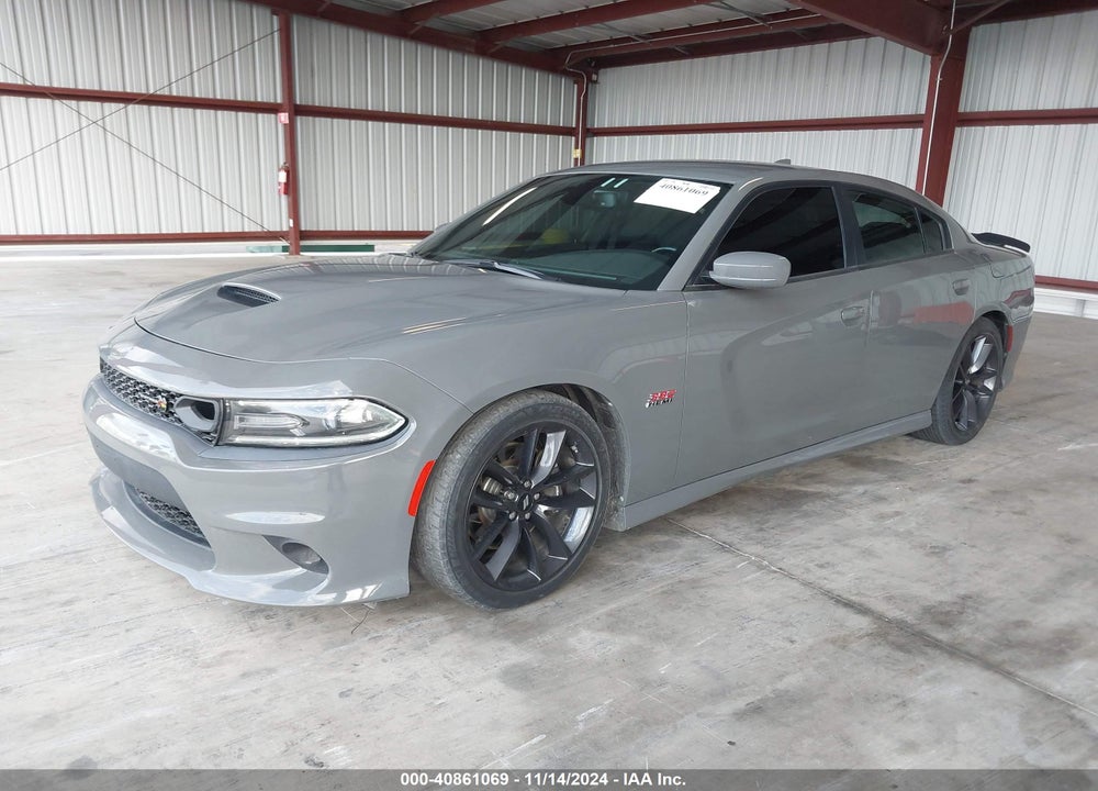 2019 DODGE CHARGER SCAT PACK RWD VIN: 2C3CDXGJ4KH605781