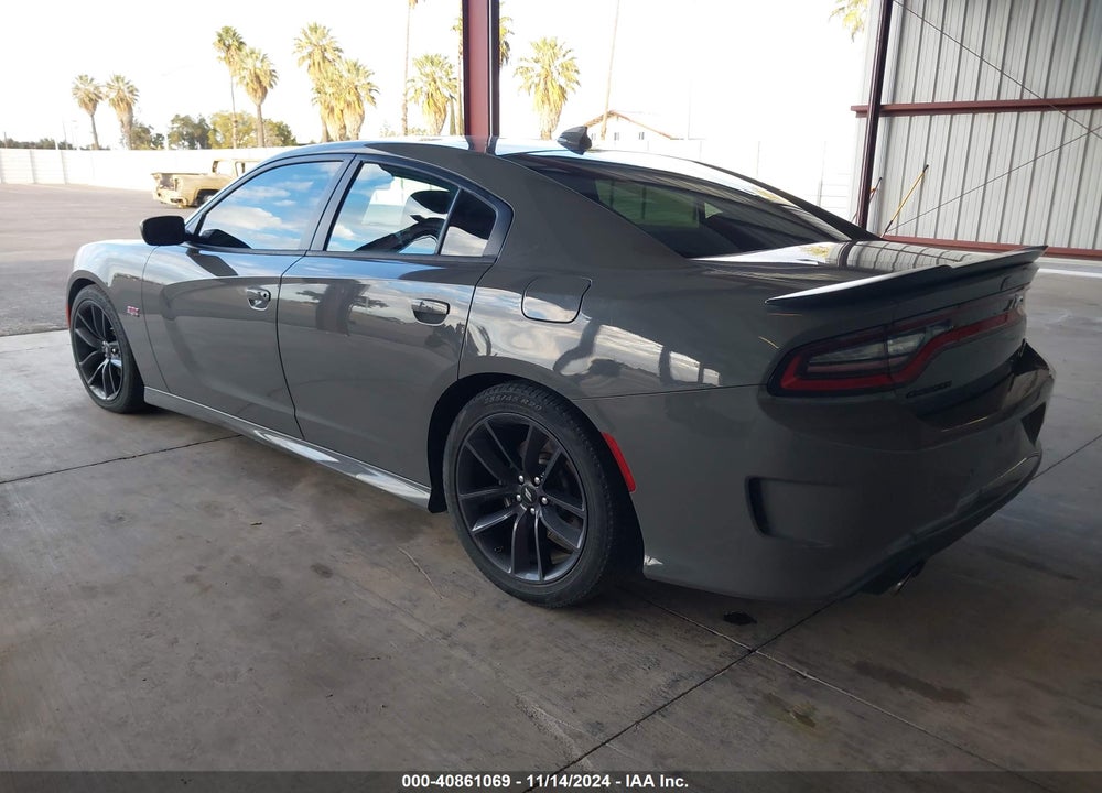 2019 DODGE CHARGER SCAT PACK RWD VIN: 2C3CDXGJ4KH605781