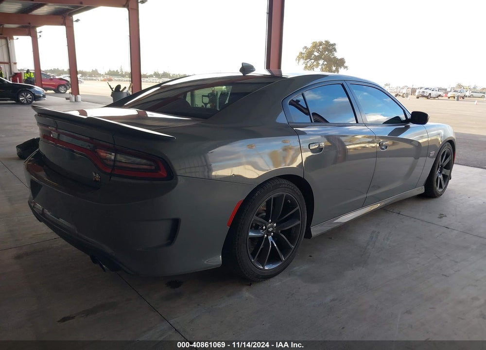 2019 DODGE CHARGER SCAT PACK RWD VIN: 2C3CDXGJ4KH605781