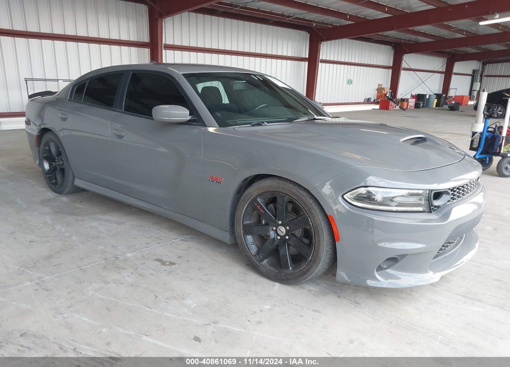 2019 DODGE CHARGER SCAT PACK RWD VIN: 2C3CDXGJ4KH605781