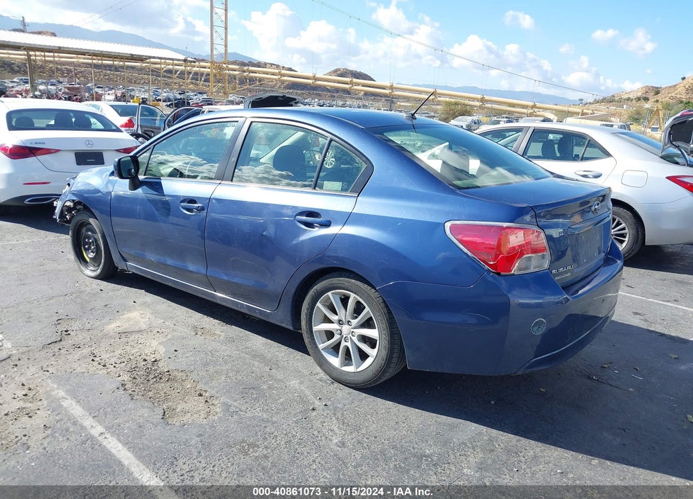 2013 SUBARU IMPREZA 2.0I PREMIUM VIN: JF1GJAC64DH035803