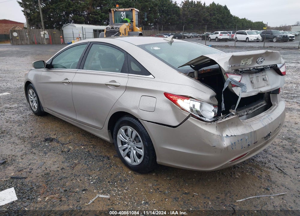 2011 HYUNDAI SONATA GLS VIN: 5NPEB4AC9BH103648