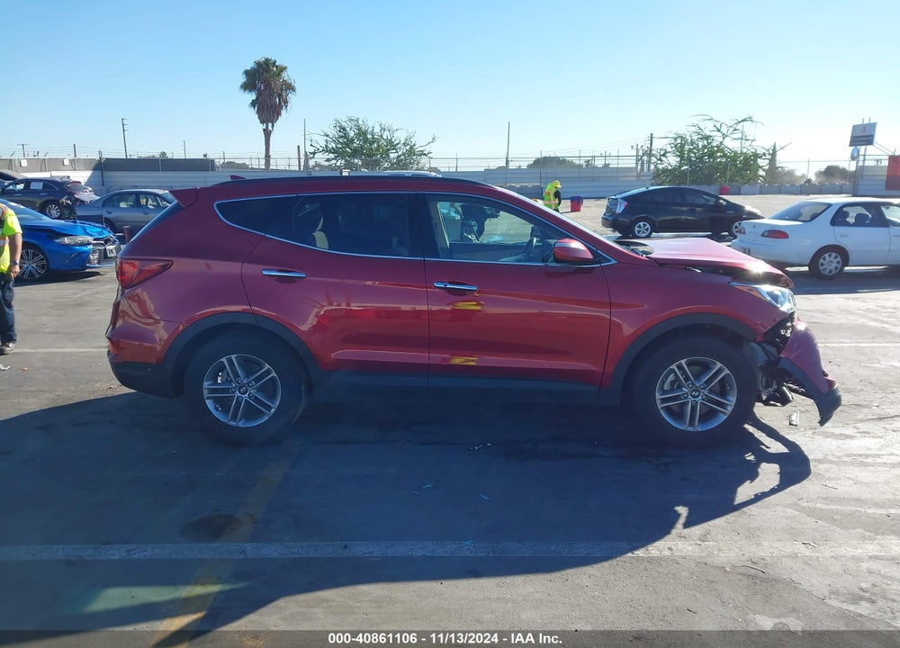 2018 HYUNDAI SANTA FE SPORT 2.4L VIN: 5XYZU3LB0JG507003