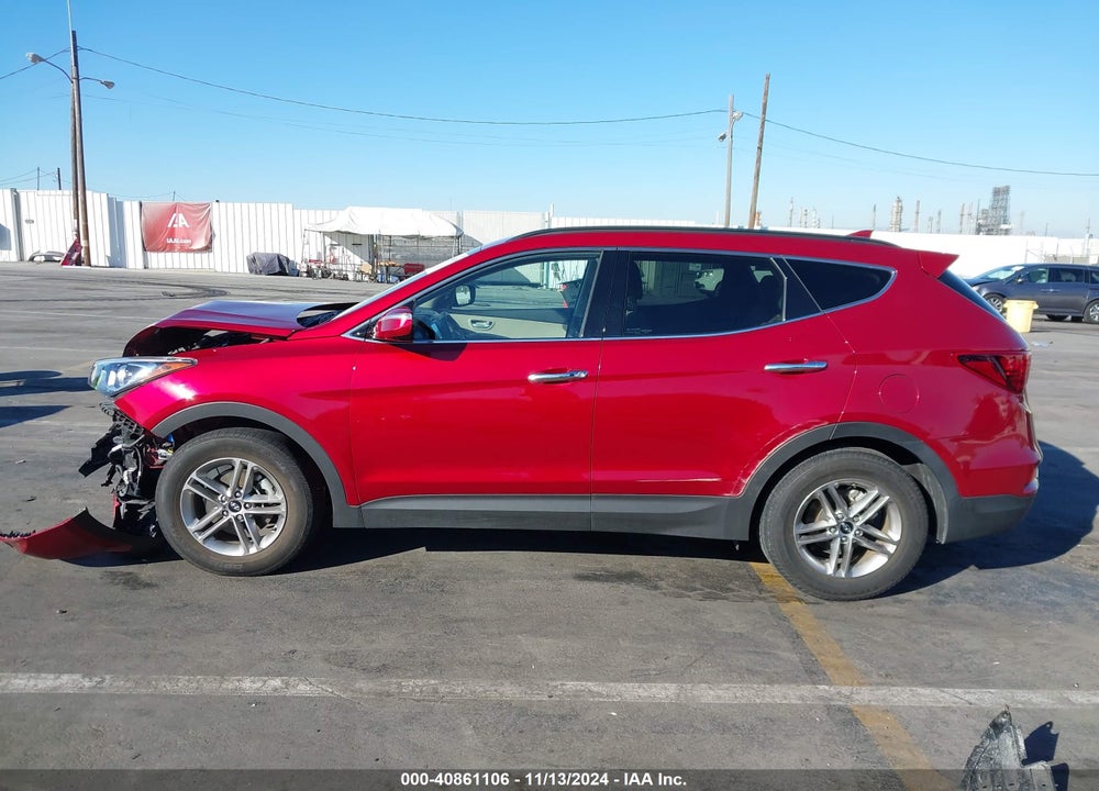 2018 HYUNDAI SANTA FE SPORT 2.4L VIN: 5XYZU3LB0JG507003