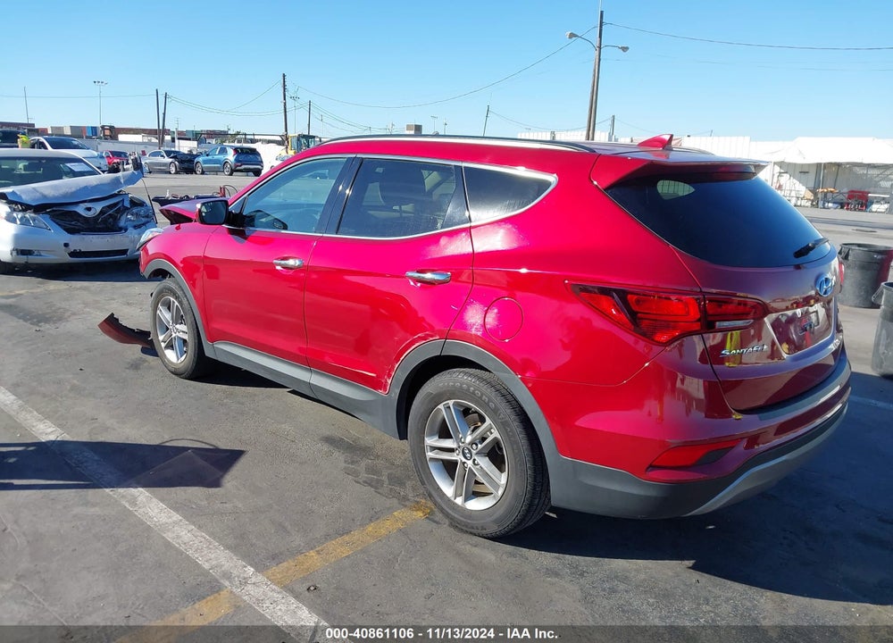 2018 HYUNDAI SANTA FE SPORT 2.4L VIN: 5XYZU3LB0JG507003