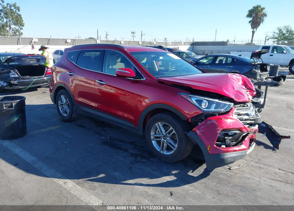 2018 HYUNDAI SANTA FE SPORT 2.4L VIN: 5XYZU3LB0JG507003