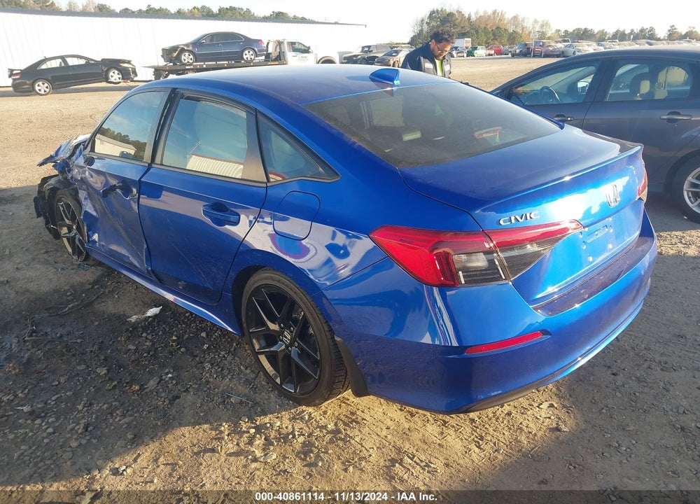 2022 HONDA CIVIC SPORT VIN: 2HGFE2F53NH607525