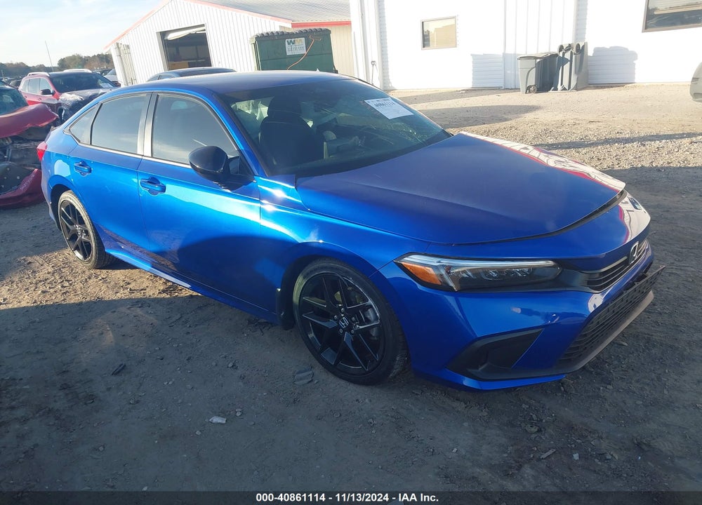 2022 HONDA CIVIC SPORT VIN: 2HGFE2F53NH607525