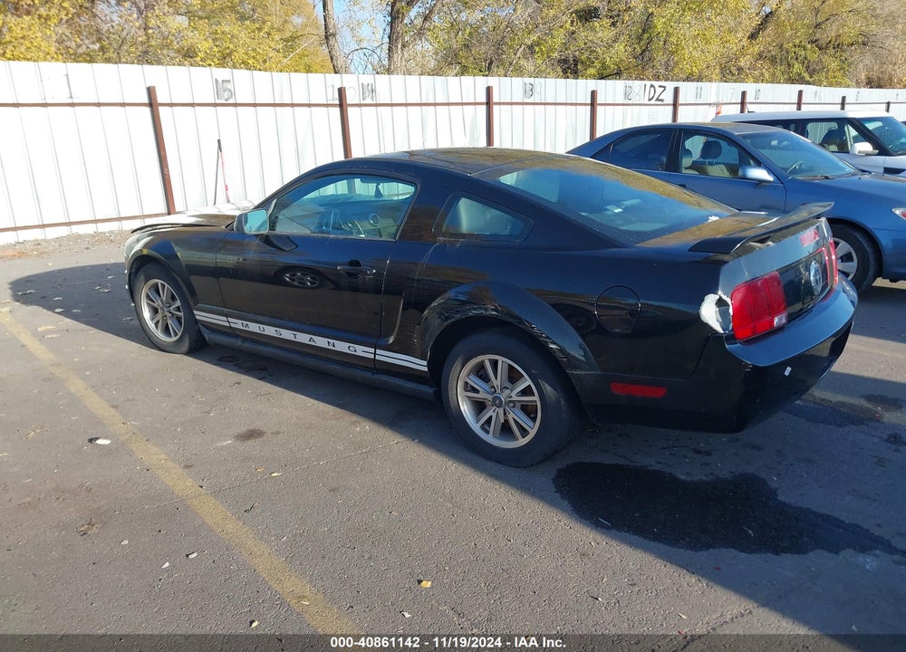 2005 FORD MUSTANG VIN: 1ZVFT80N355145293