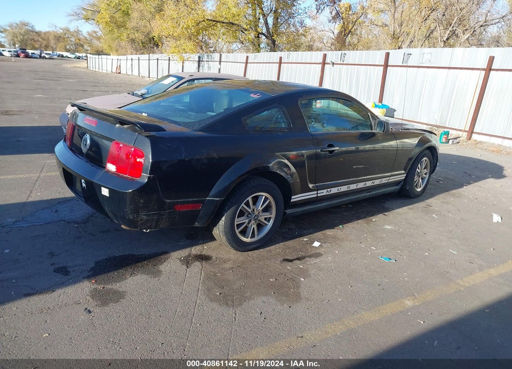 2005 FORD MUSTANG VIN: 1ZVFT80N355145293