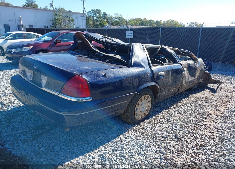 2005 FORD CROWN VICTORIA POLICE VIN: 2FAHP71W05X102617