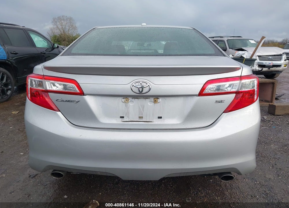 2012 TOYOTA CAMRY VIN: 4T1BK1FK4CU013117