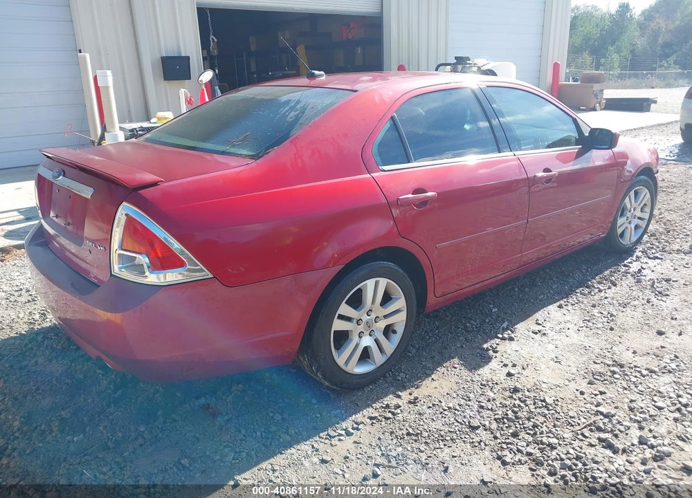 2008 FORD FUSION SEL VIN: 3FAHP08148R156801