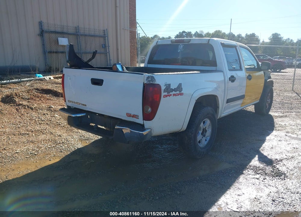 2004 GMC CANYON SLE VIN: 1GTDT136548191839