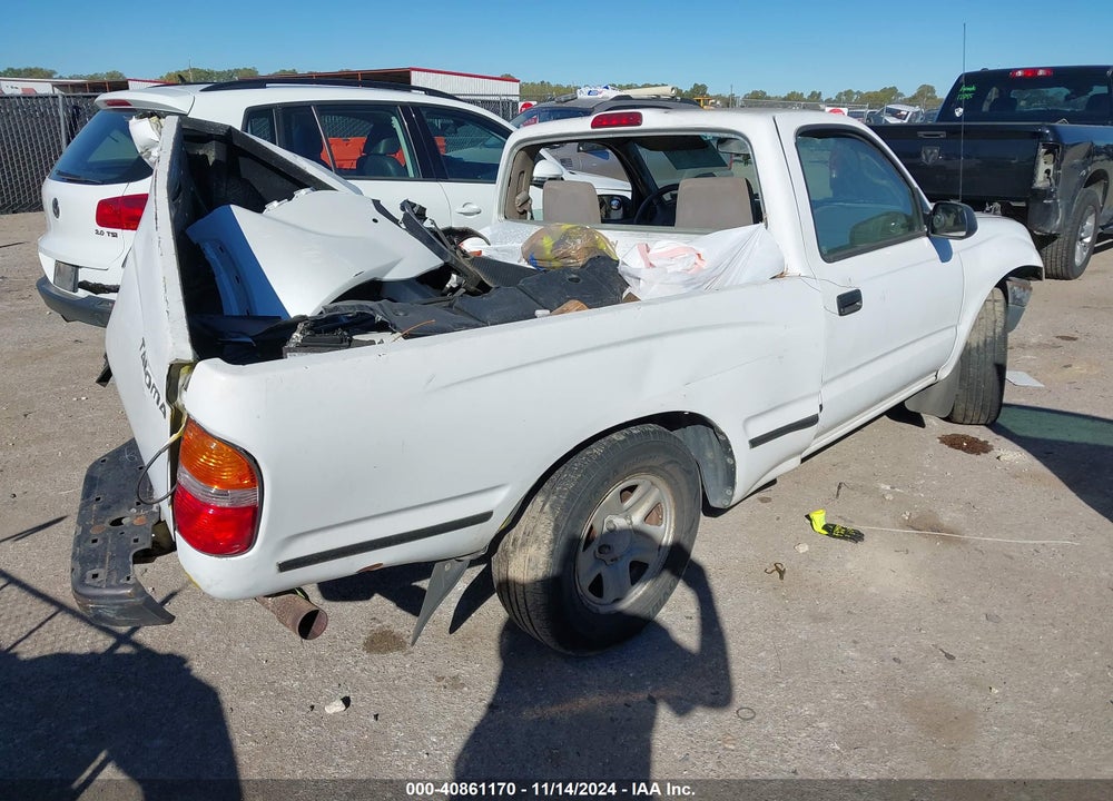 2004 TOYOTA TACOMA VIN: 5TENL42N64Z309099