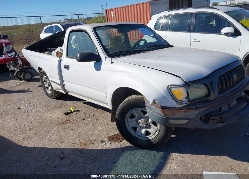 2004 TOYOTA TACOMA VIN: 5TENL42N64Z309099