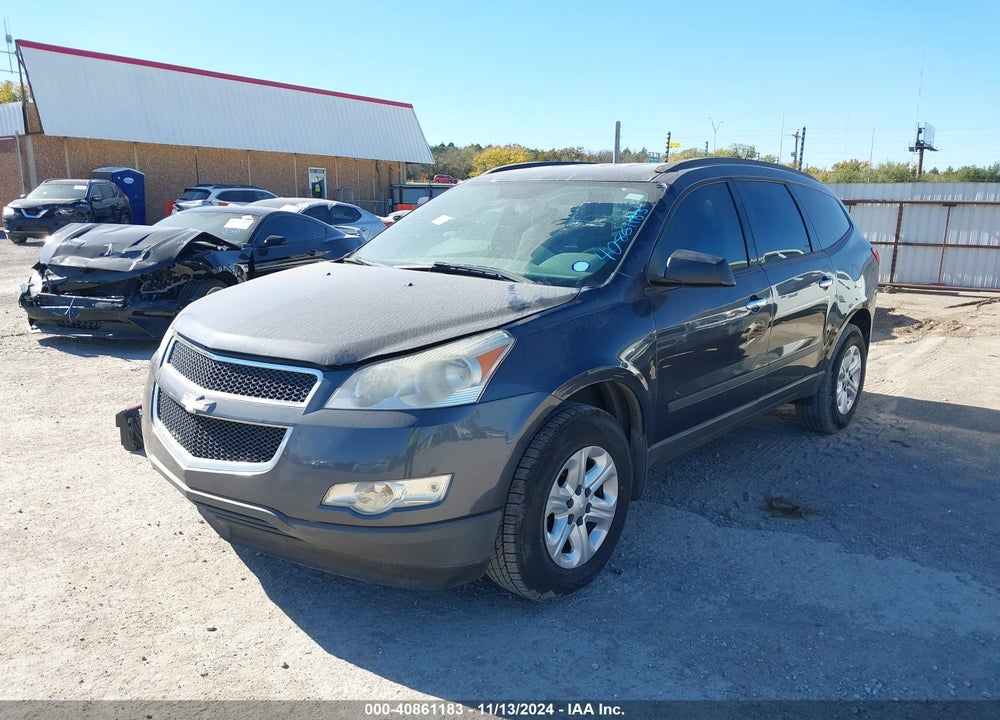 2012 CHEVROLET TRAVERSE LS VIN: 1GNKRFED0CJ335052