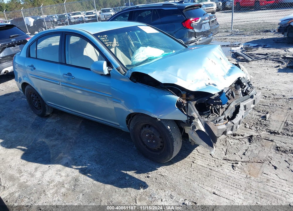 2010 HYUNDAI ACCENT GLS VIN: KMHCN4ACXAU411393