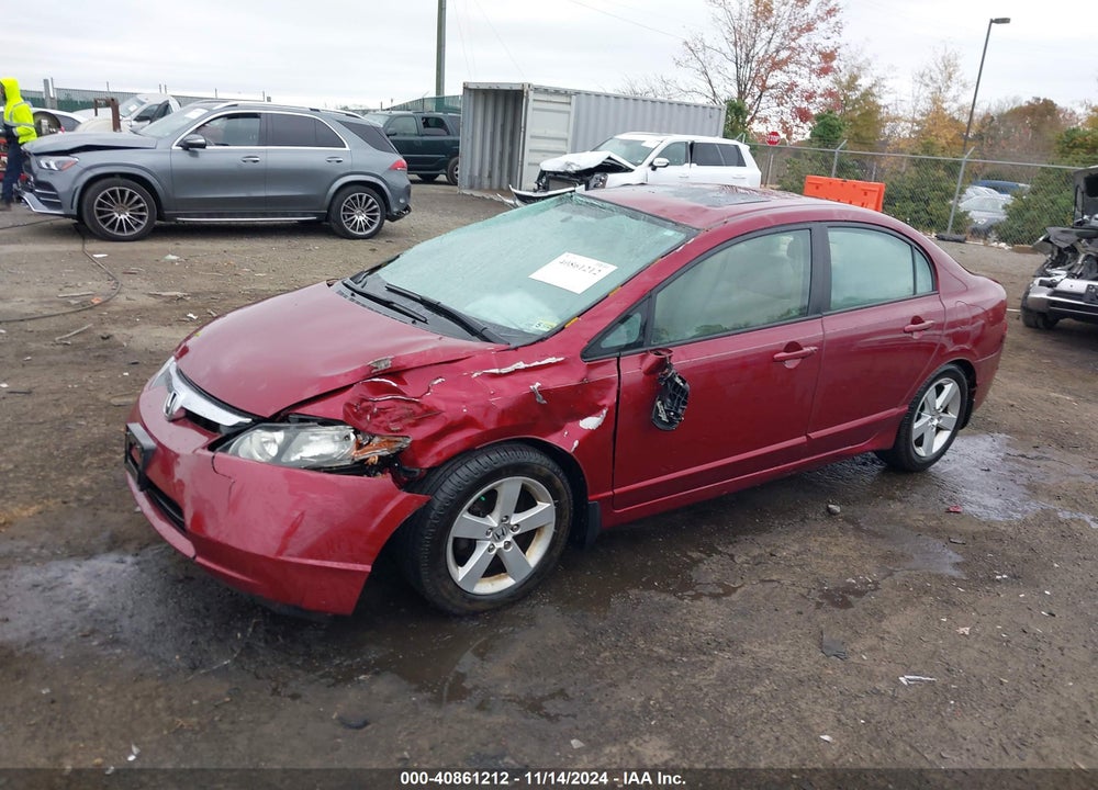 2006 HONDA CIVIC EX VIN: 1HGFA16886L102312