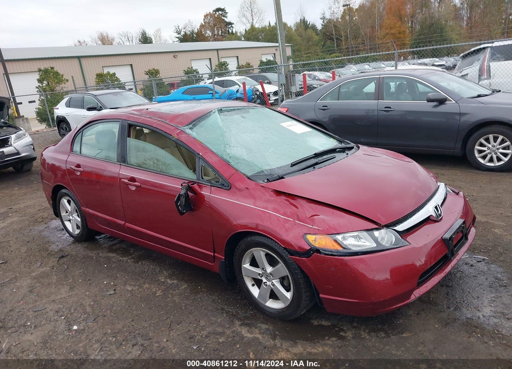 2006 HONDA CIVIC EX VIN: 1HGFA16886L102312