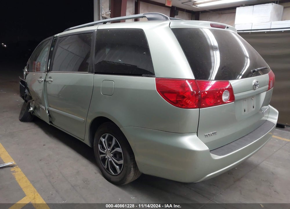 2007 TOYOTA SIENNA LE VIN: 5TDZK23C87S059243
