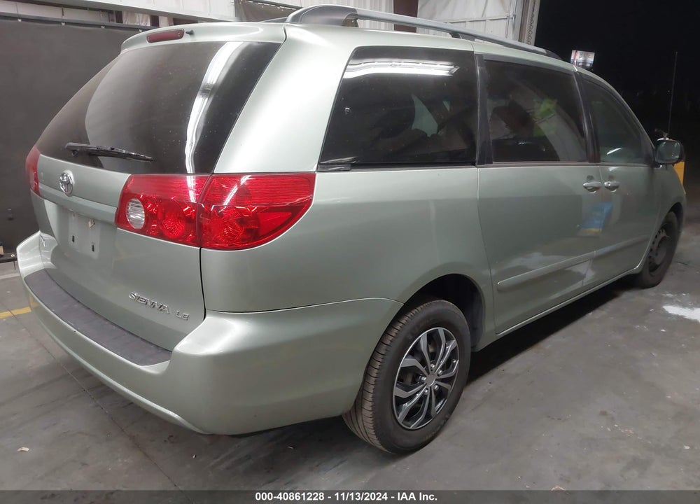 2007 TOYOTA SIENNA LE VIN: 5TDZK23C87S059243