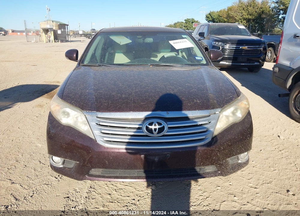 2011 TOYOTA AVALON LIMITED VIN: 4T1BK3DB6BU439291